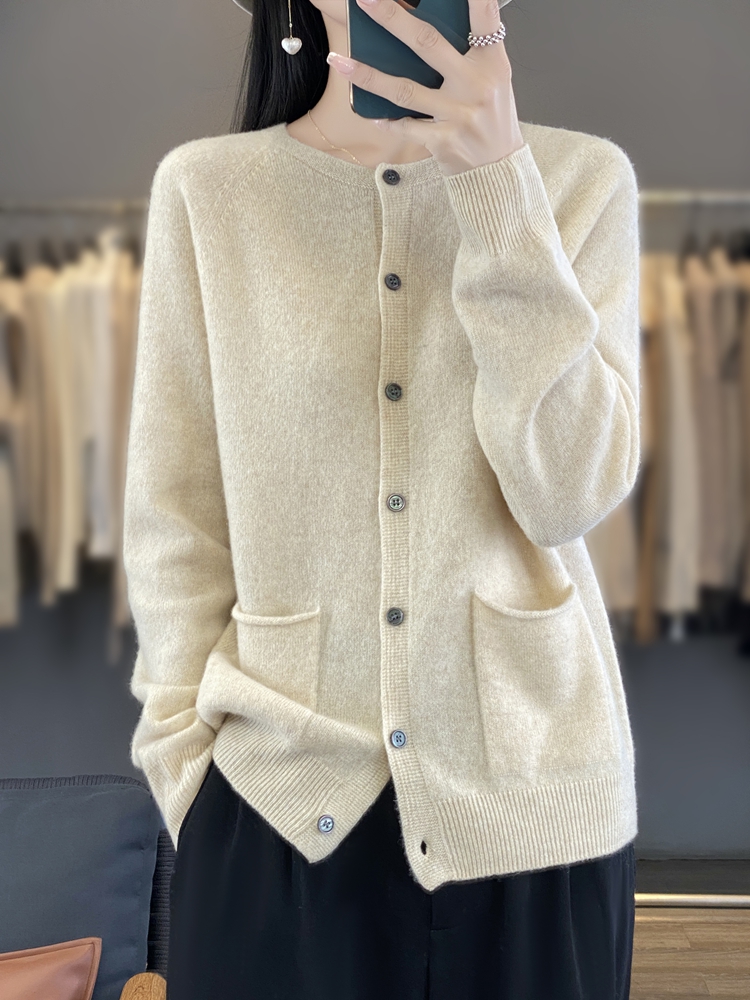 Moda feminina camisola de lã m - Wool Coat Peacoat avaliação e preço